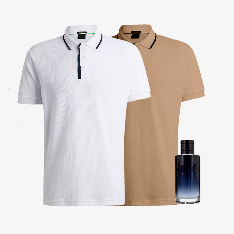 KIT POLO B. SHIRT [PAY 1 AND GET 2] + PERFUME